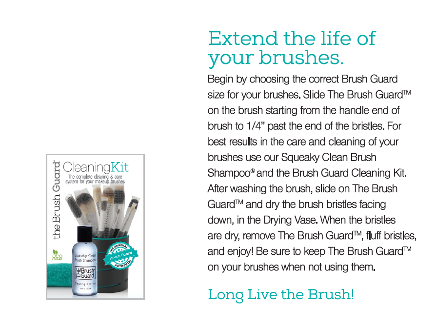 Brush Guard Cleaning Kit